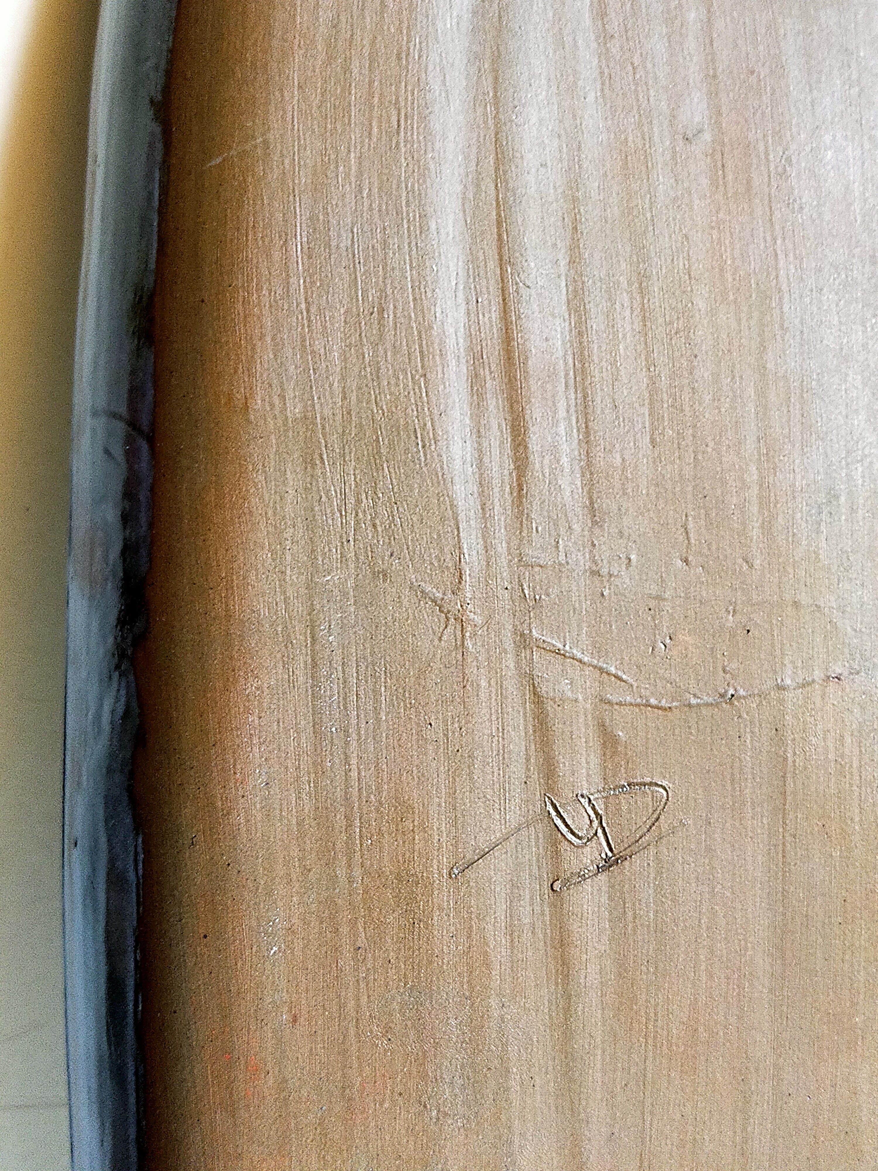 60s ceramic potter oval dish