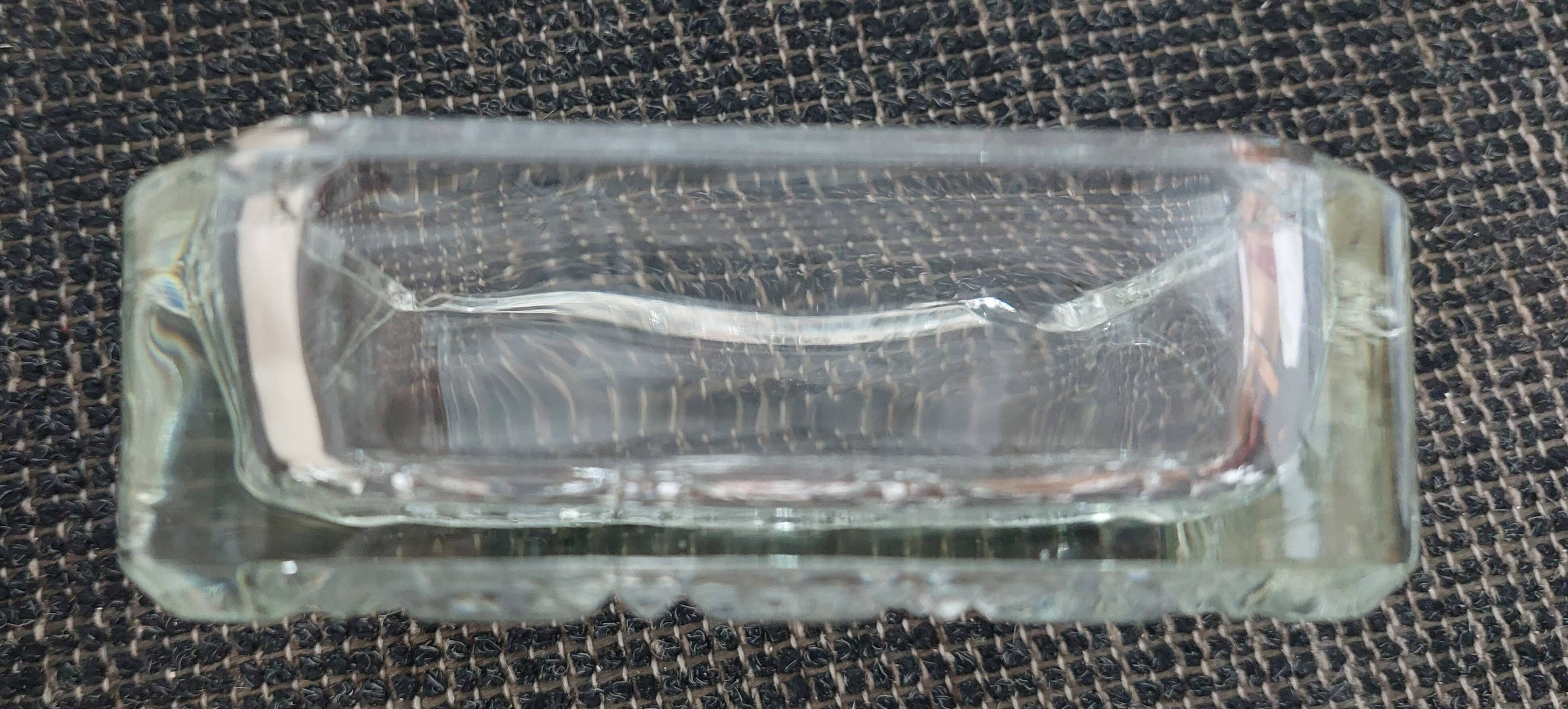 Diamond Ashtray in Glass
