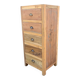Tall set of 5 Draws - Recycled Wood