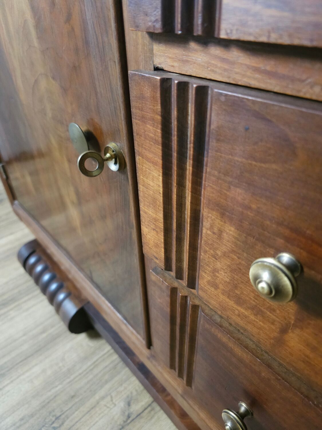 Art Deco Enfilade in Walnut, Circa 1930