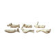 Lot de 6 porte couteaux animaliers en porcelaine de Limoges