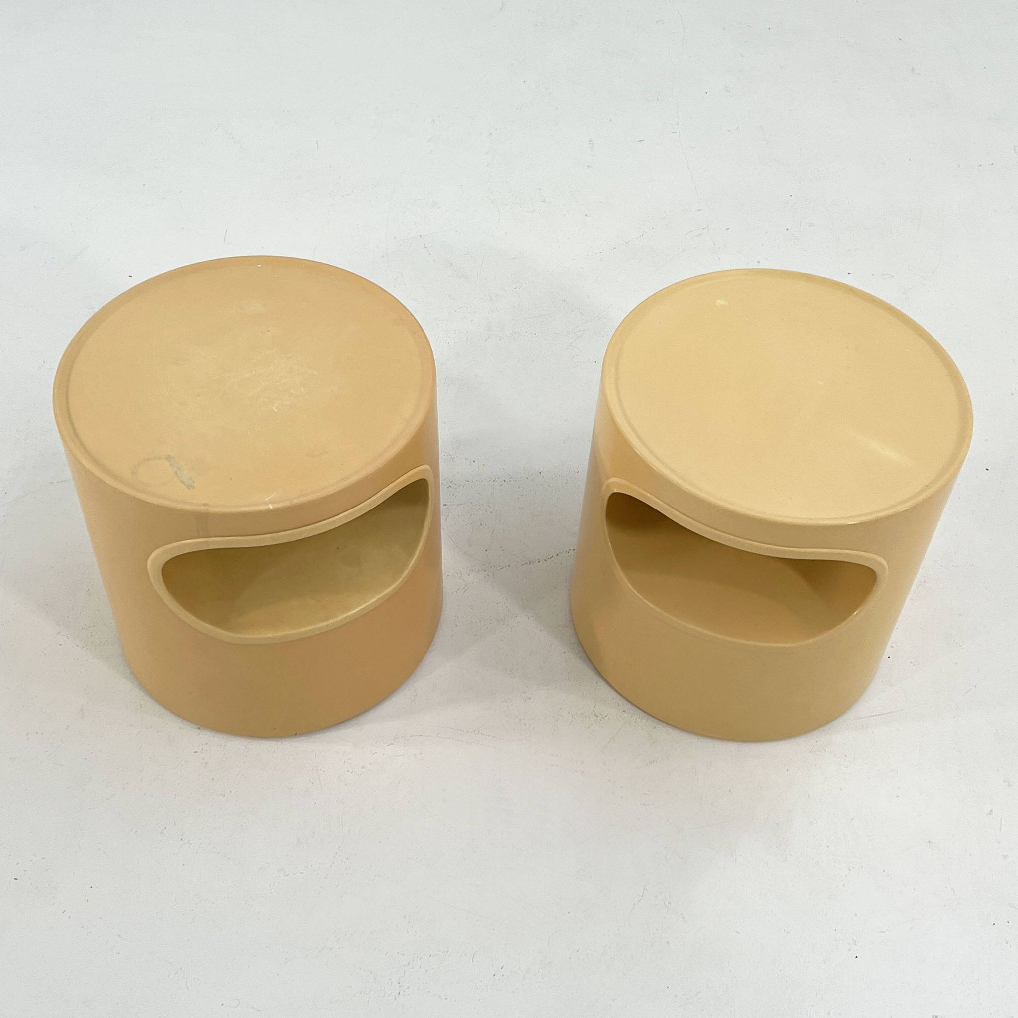 Pair of Giano-Giano-Vano Side Tables by Emma Gismondi for Artemide