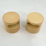 Pair of Giano-Giano-Vano Side Tables by Emma Gismondi for Artemide