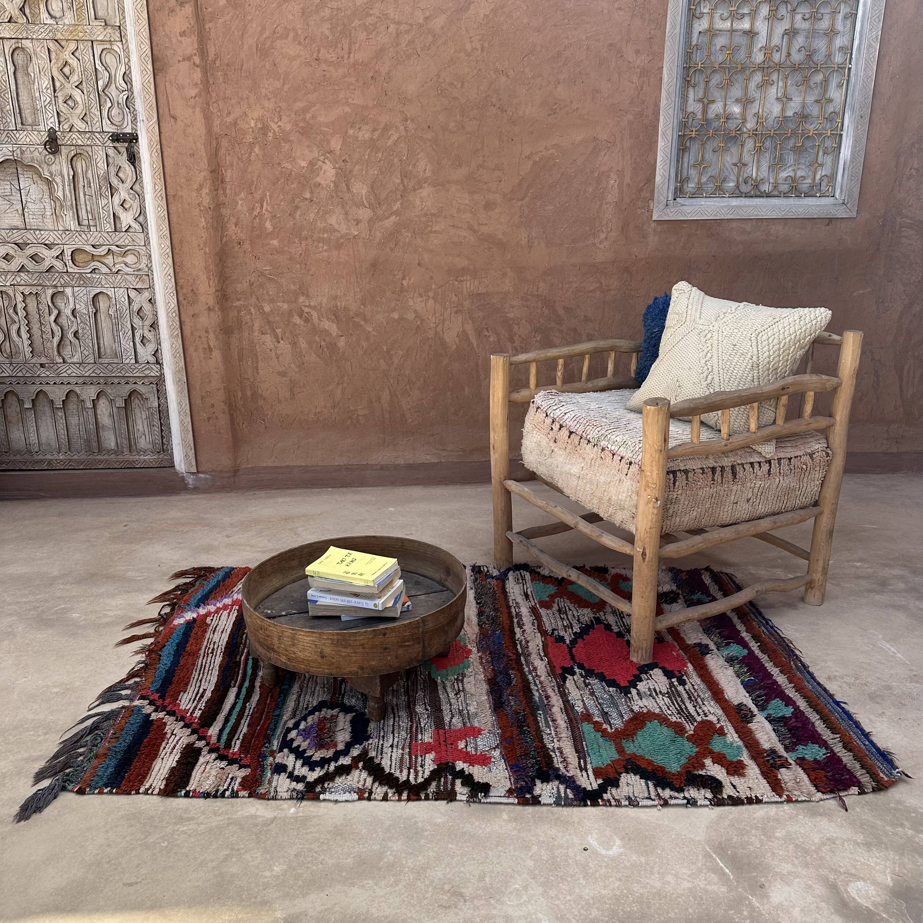 Colorful moroccan rug - 107 x 174 cm