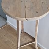 Old pedestal table driftwood