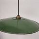 Enameled sheet metal pendant lights