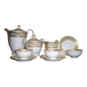 sevice à thé  complet,  porcelaine de Limaoges