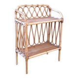 Rattan shelf
