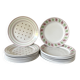 Luneville Yveline and Mery plates x16