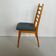 Chaise vintage bois clair Benze Sitzmobel