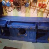 Enfilade relook in majorelle blue