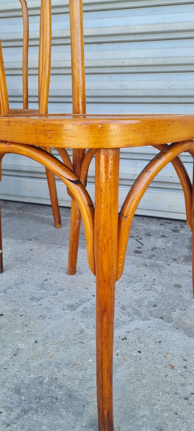 Set of four fischel bistro chairs