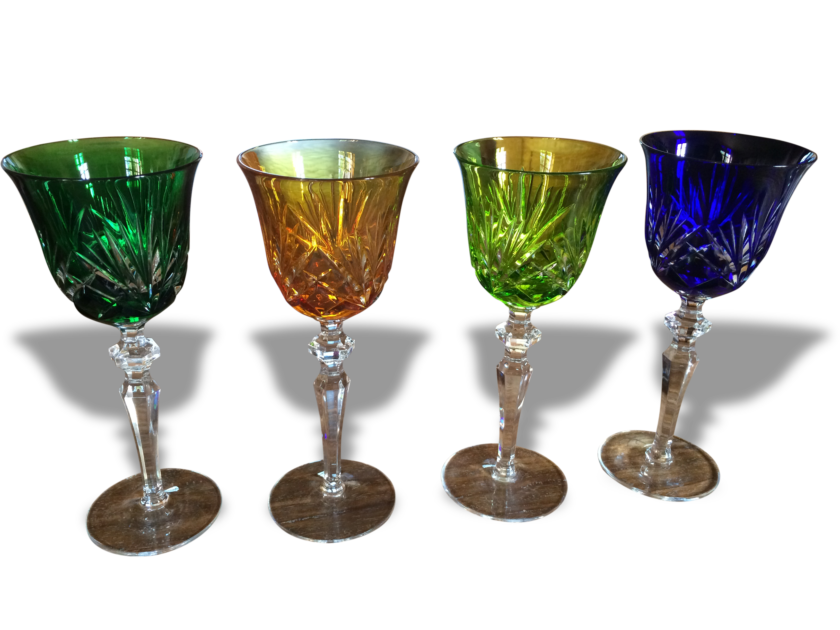 Set of 4 glasses water St. Louis