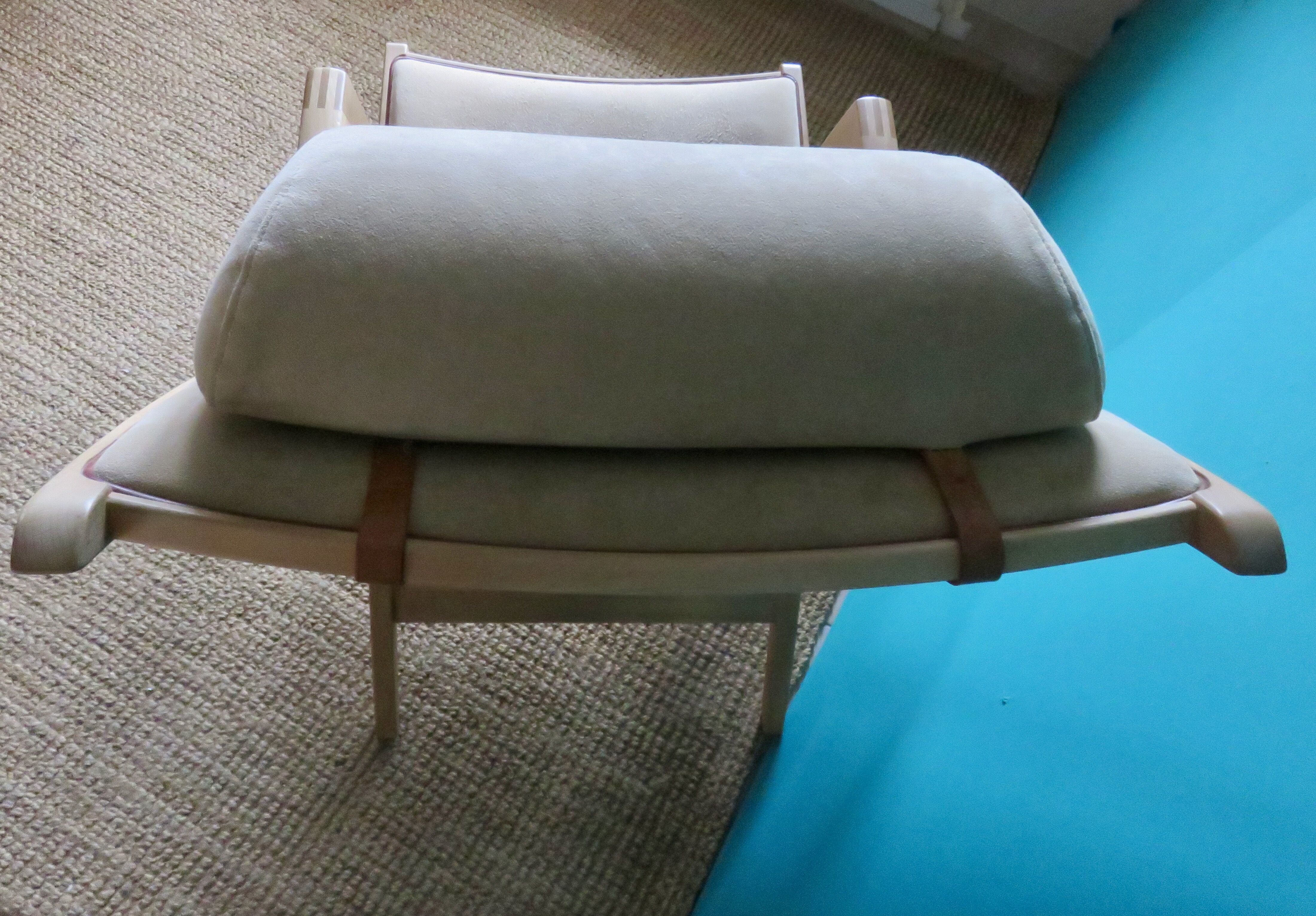Paire de fauteuils de bill potter pour vejle møbel fabrik. danemark 2000