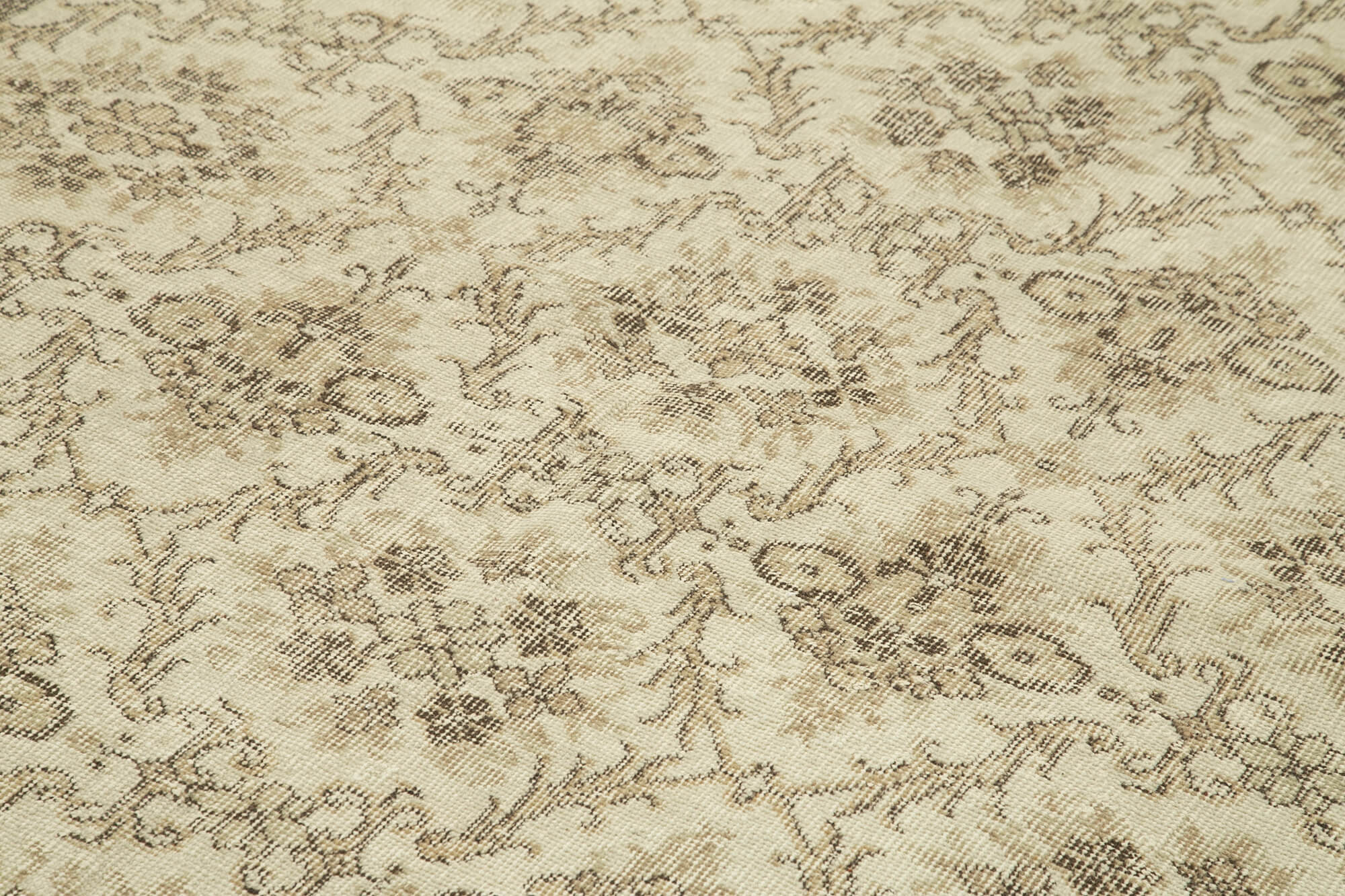 Handwoven Unique Anatolian Beige Rug 194 cm x 306 cm - 38987