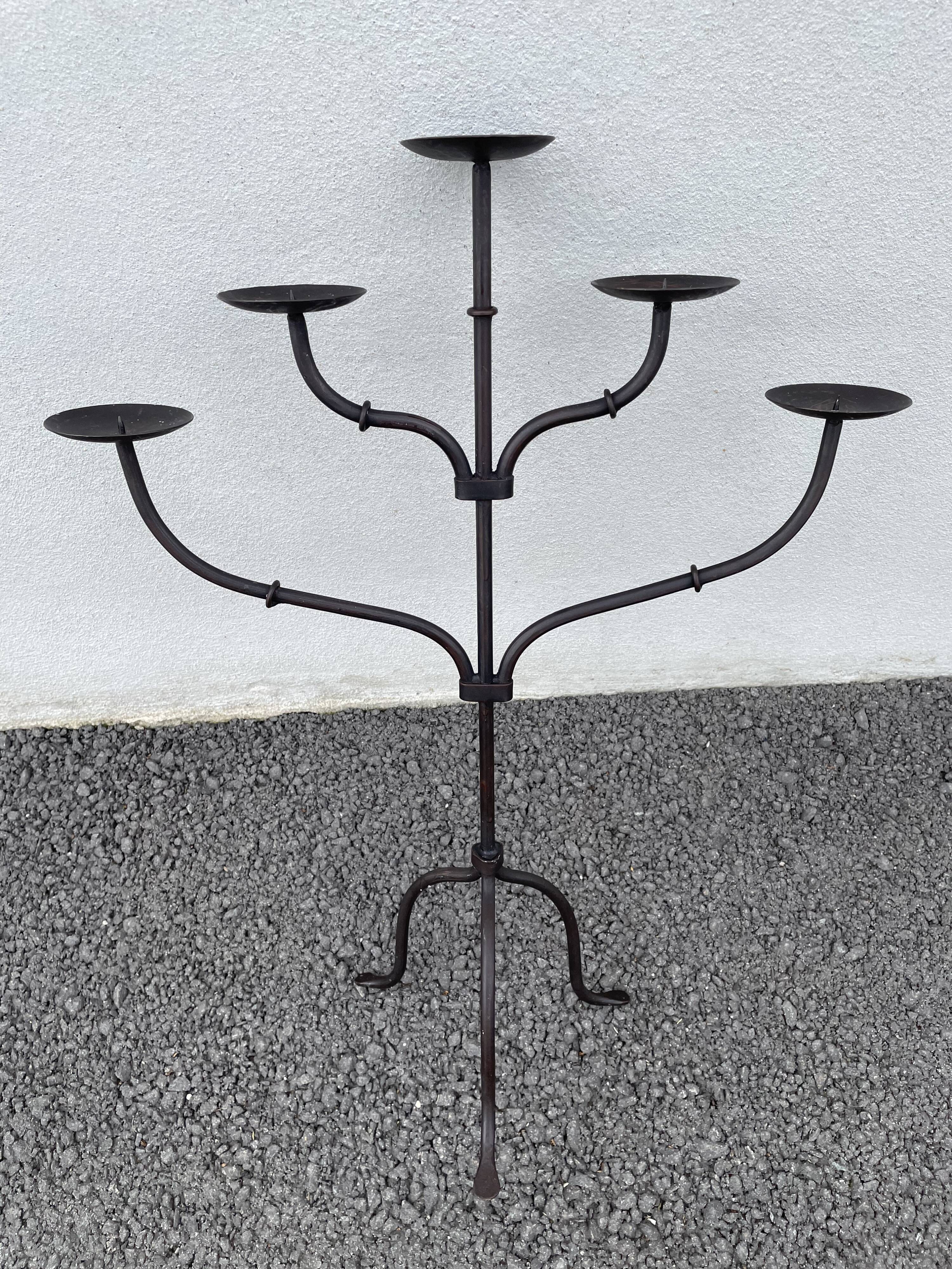 Chandelier fer forgé