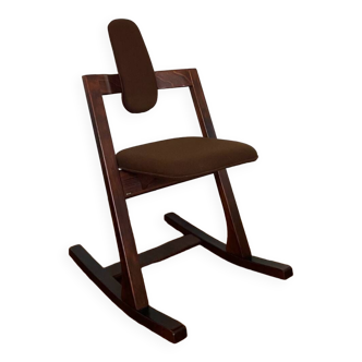 Rocking chair scandinave