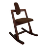 Rocking chair scandinave