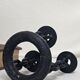 Candle holder chain in wrought iron 1960