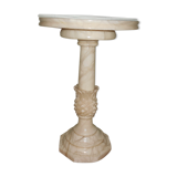 Alabaster pedestal