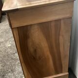 French Louis Philippe Chest of Drawers, Late 19th Century, Burr Walnut