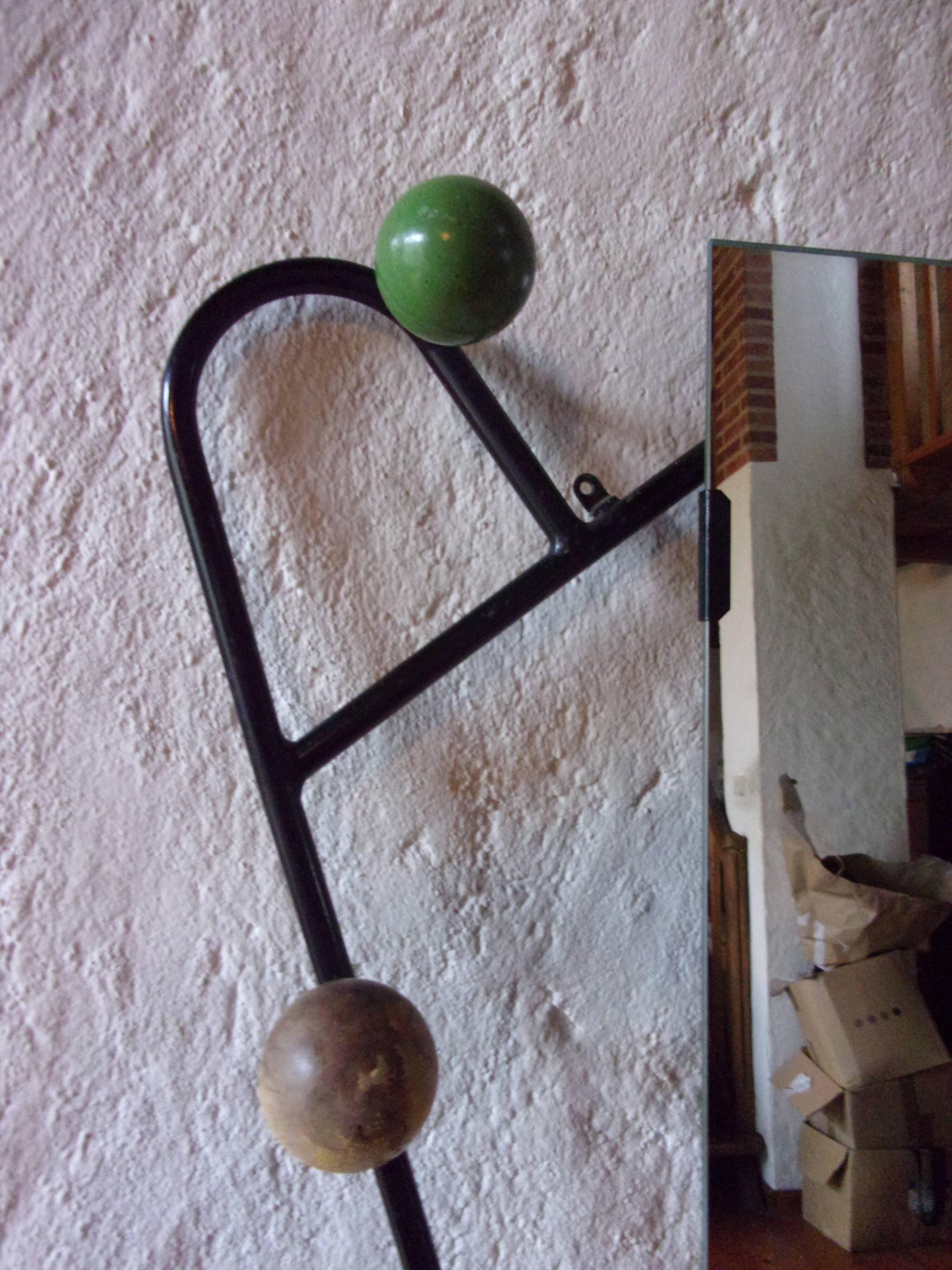 Wall-mounted locker "Atomic" by Roger Féraud, 1950