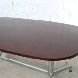Ray and Charles Eames table "Segmented" in Rio Rosewood