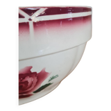 Pair of vintage earthenware salad bowls