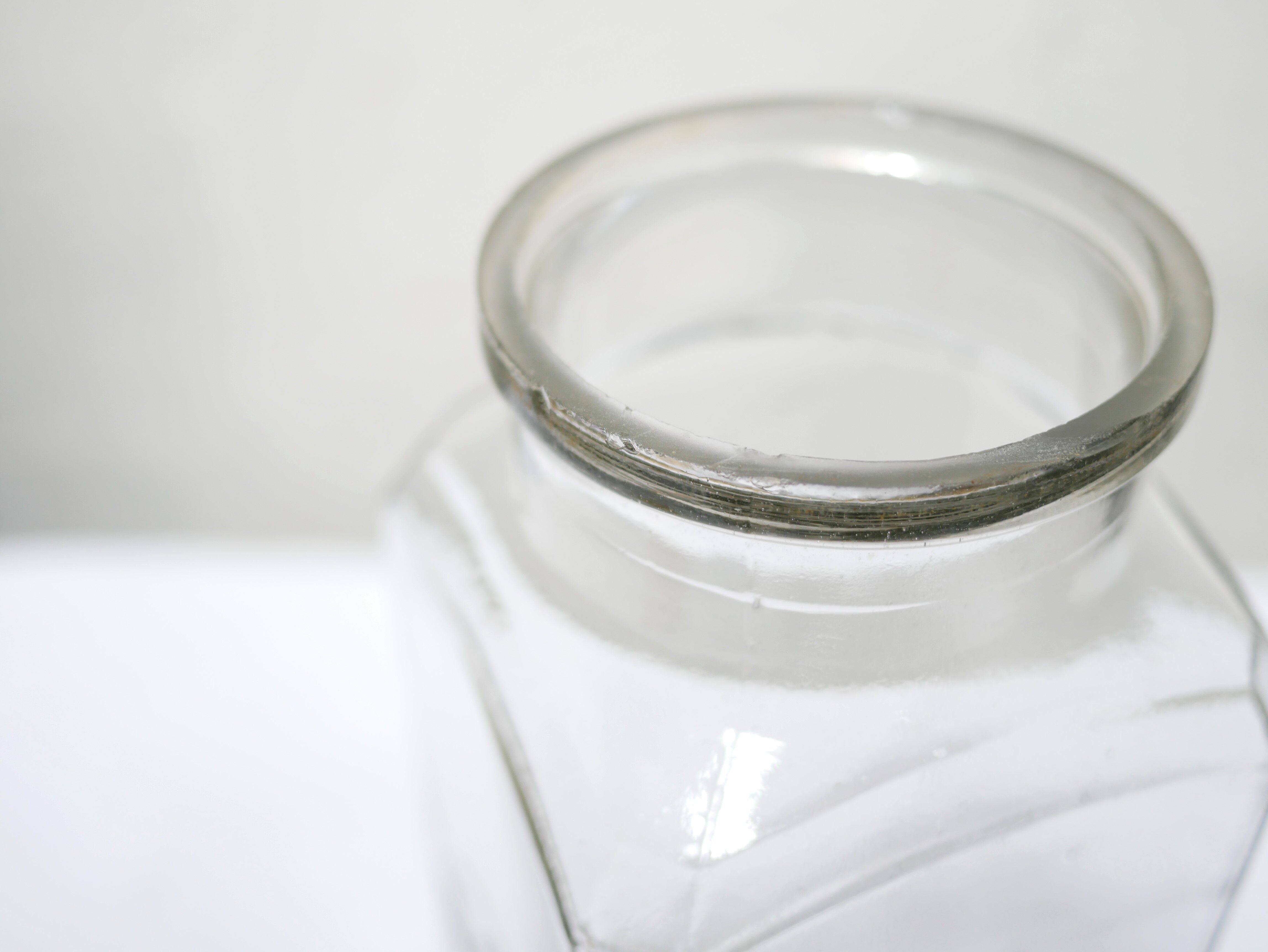 Vintage glass jar by et Compagnie