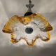 Murano glass chandelier from the 1970s.