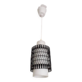 Suspension en opaline des années 60