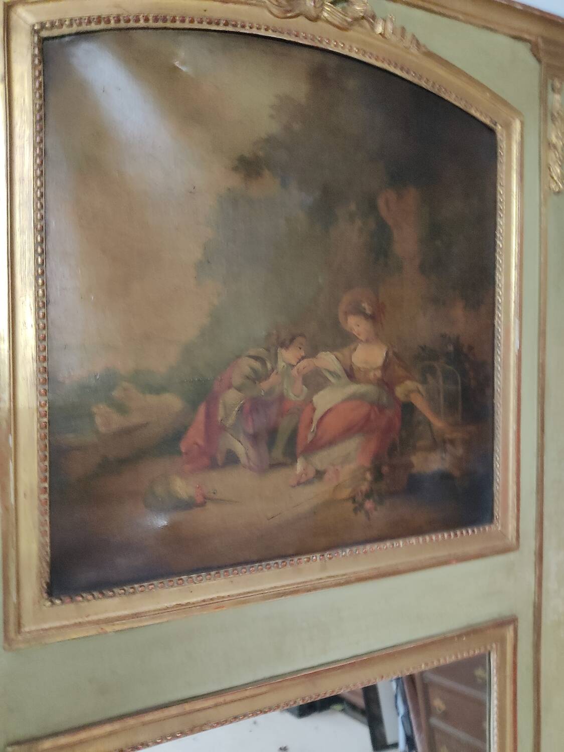 Large 19th-century trumeau