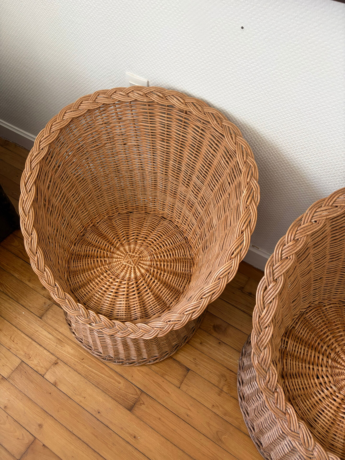 1960s wicker lounge set