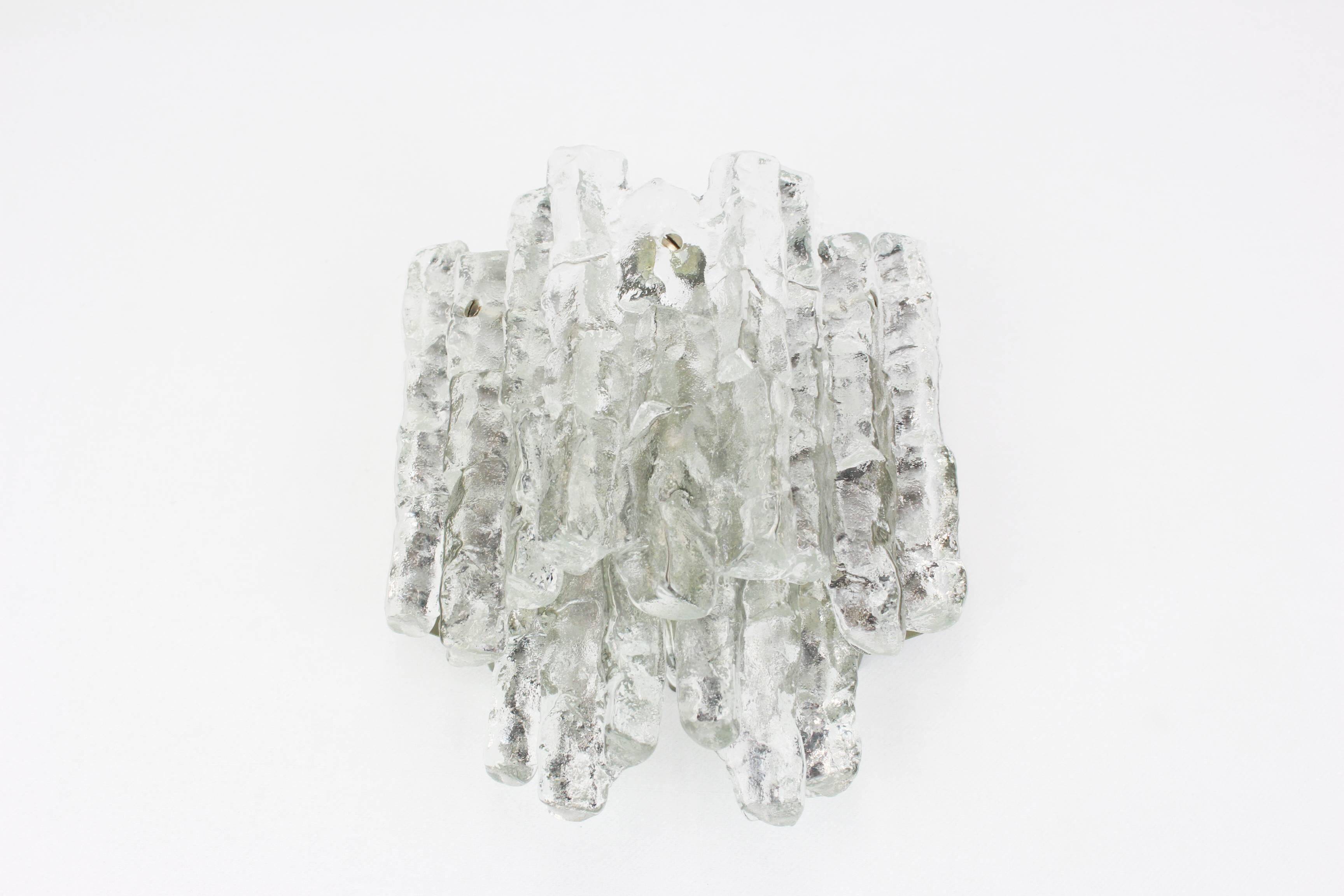 large wall sconces by Kalmar, Austria, 1960s