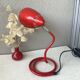 Lampe serpent vintage métal