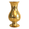 Vase ancien à pied laiton doré