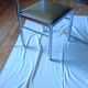 Vintage smoked glass Space Age dining table