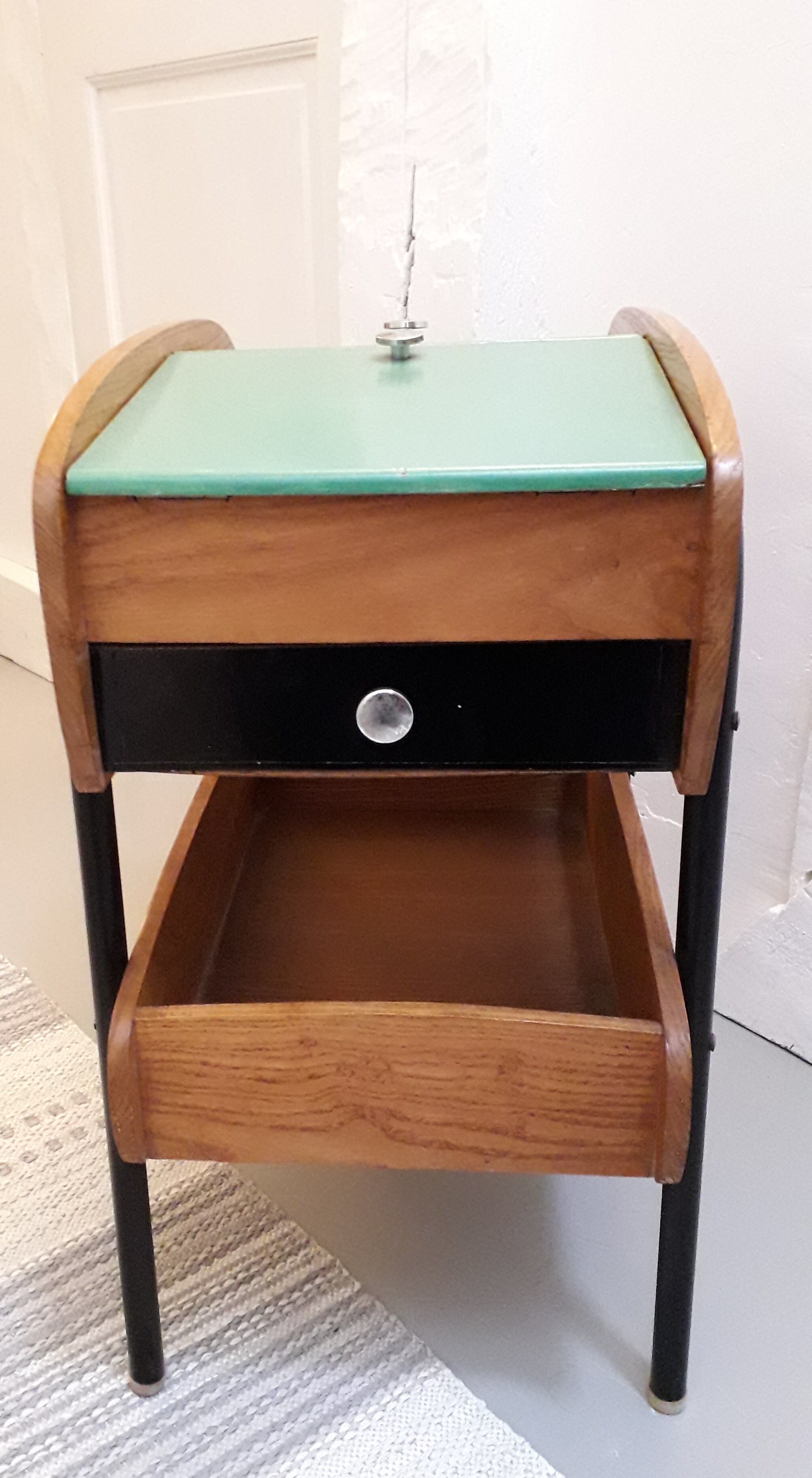 Vintage sewing basket