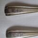 Betty 1930 art deco silver-plated metal Boulenger cutlery set, 50 pieces.