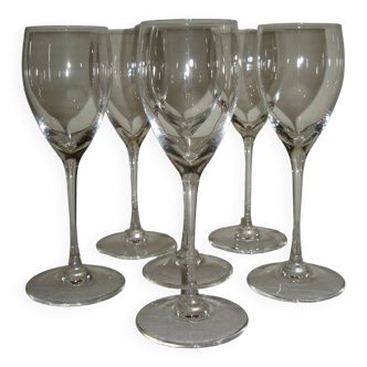 Saint louis pomerol 6 crystal water glasses - 21.5 cm