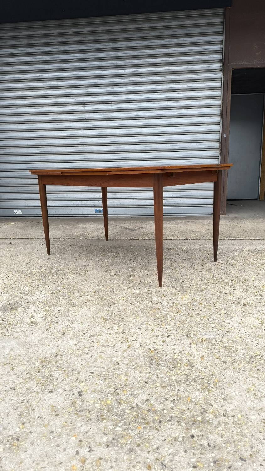 Scandinavian teak table from the 60s