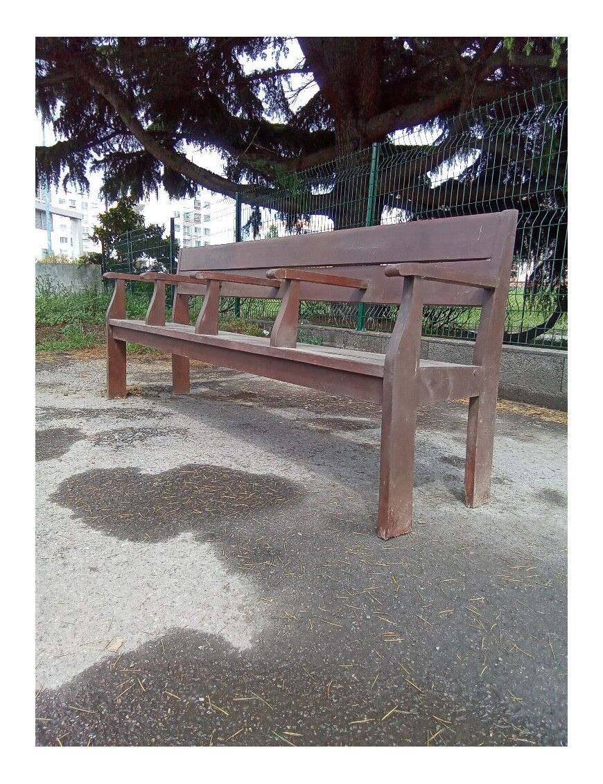 Church bench 4 wooden boxes