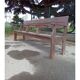 Church bench 4 wooden boxes