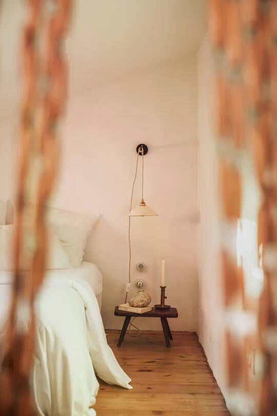 LISETTE - White terracotta - Portable lamp