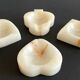 Vintage playing cards onyx ashtrays