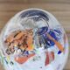 Vase en verre soufflé signé Jean Claude Novaro