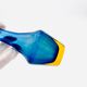 Soliflore Sommerso Flavio Poli Murano 26cm Blue Amber Gallery Condition