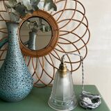 Art deco portable lamp
