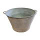 Old zinc basin 67cms in diameter
