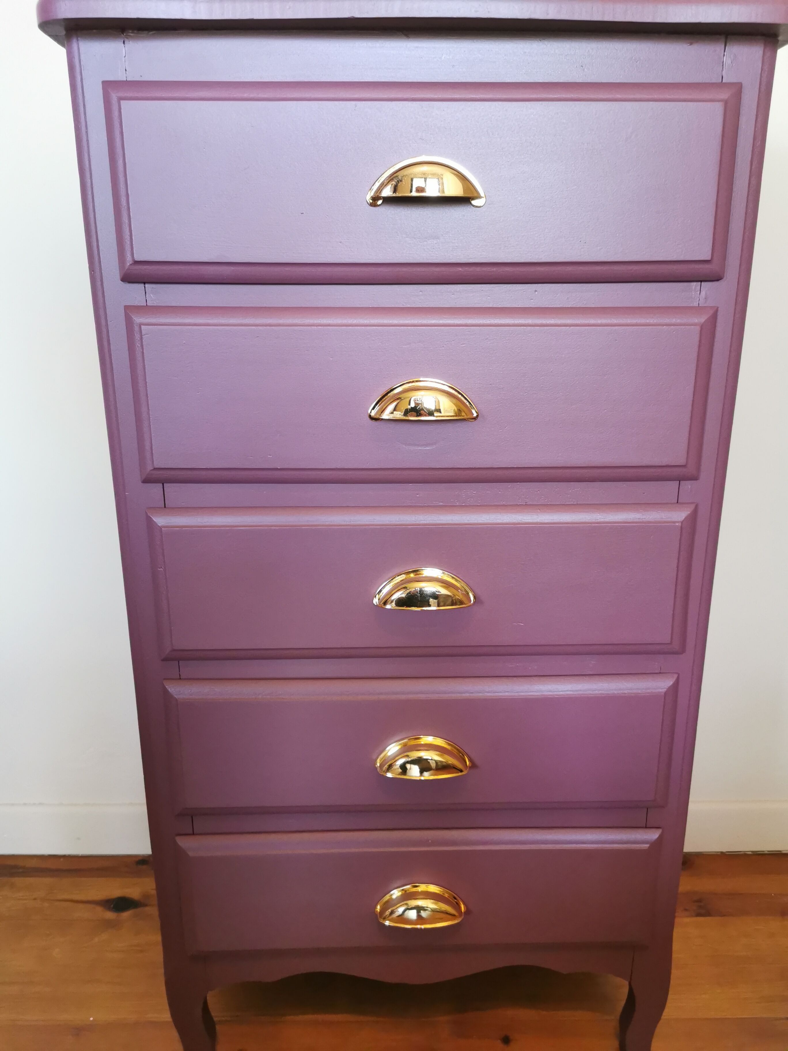 Vintage rag picker 5 drawers restyled